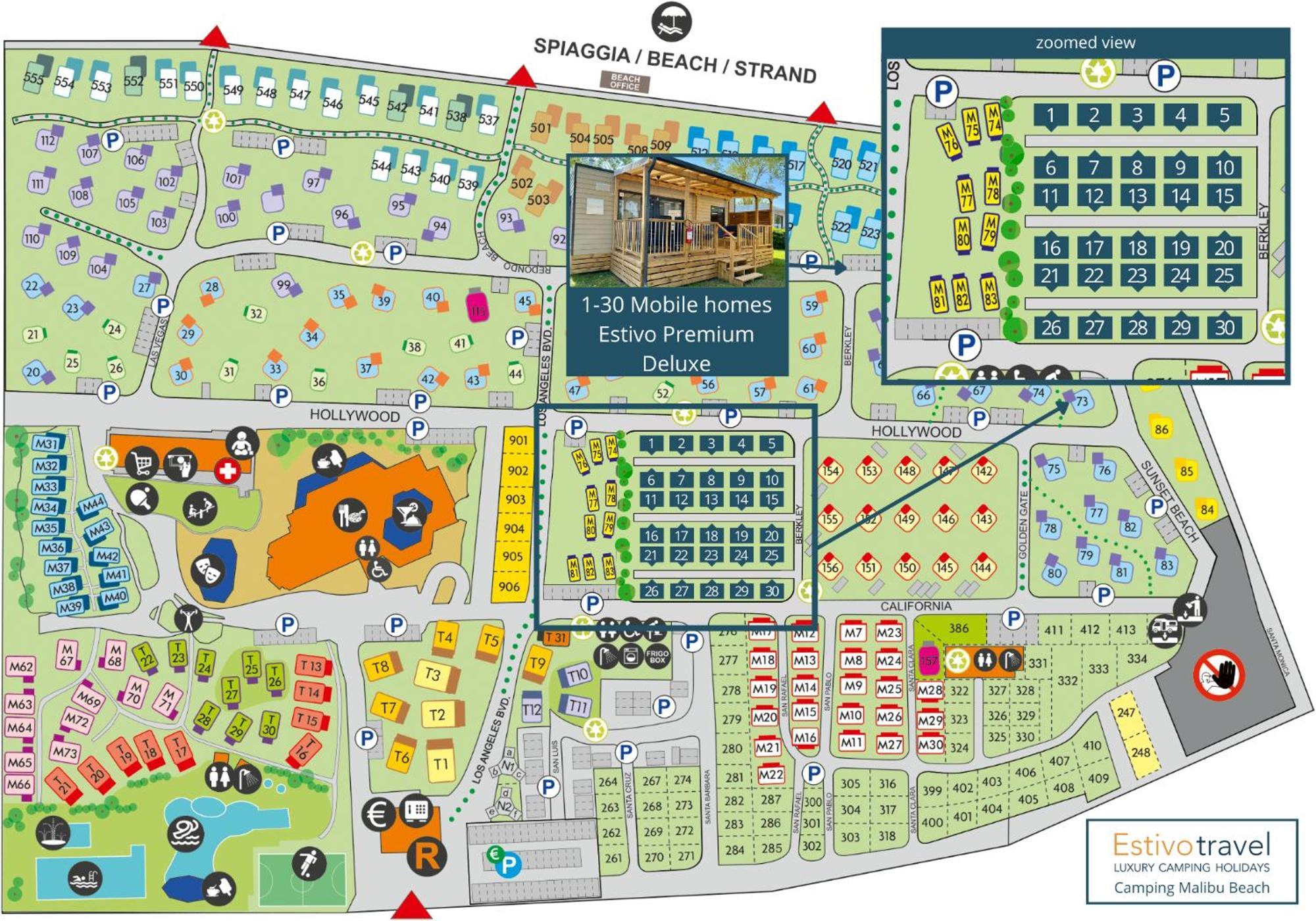 Estivo Premium Deluxe Mobile Homes On Camping Malibu Beach Lido di Jesolo Exteriér fotografie
