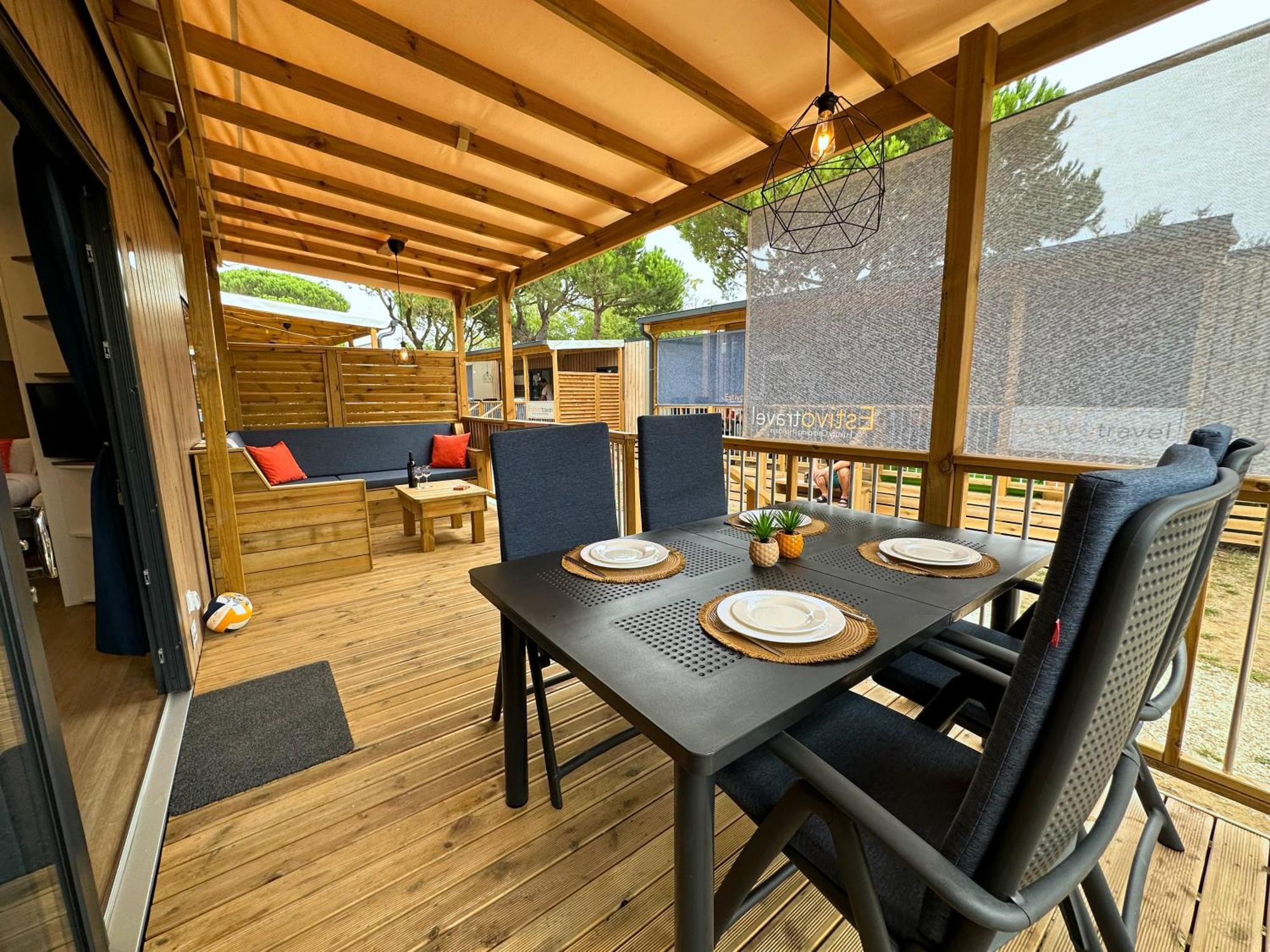 Estivo Premium Deluxe Mobile Homes On Camping Malibu Beach Lido di Jesolo Exteriér fotografie