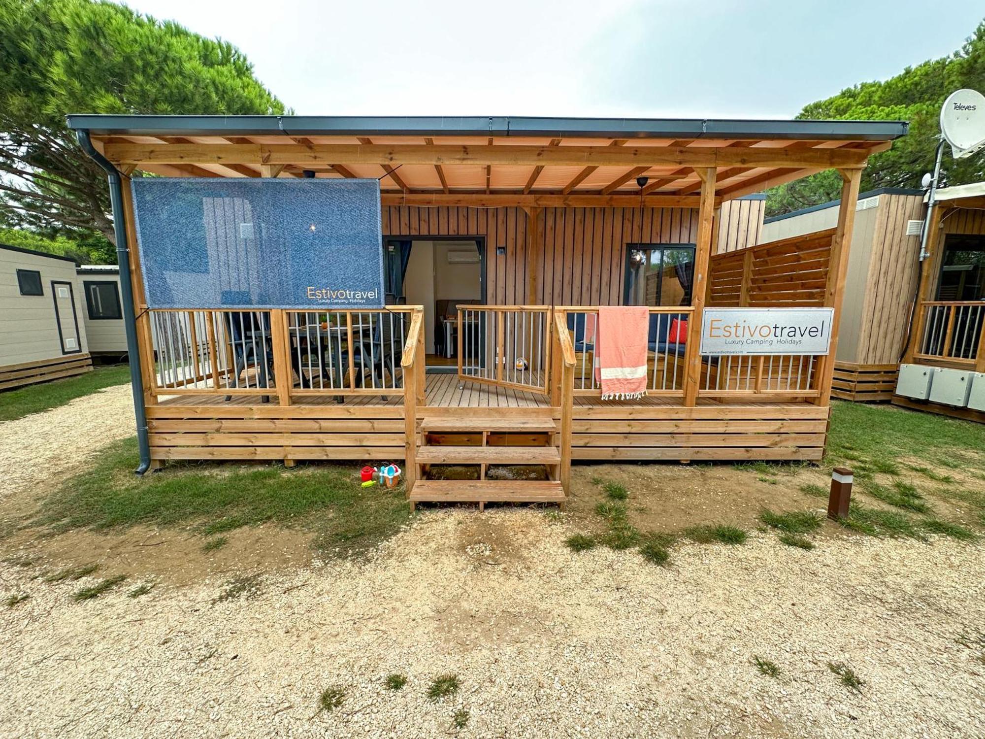 Estivo Premium Deluxe Mobile Homes On Camping Malibu Beach Lido di Jesolo Exteriér fotografie